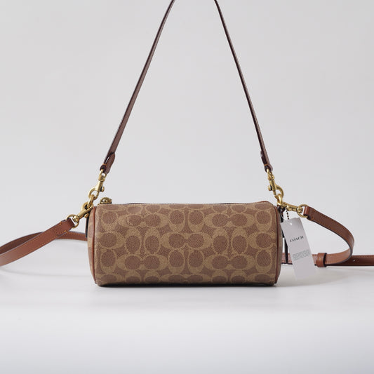 Sac Barrel en toile signature