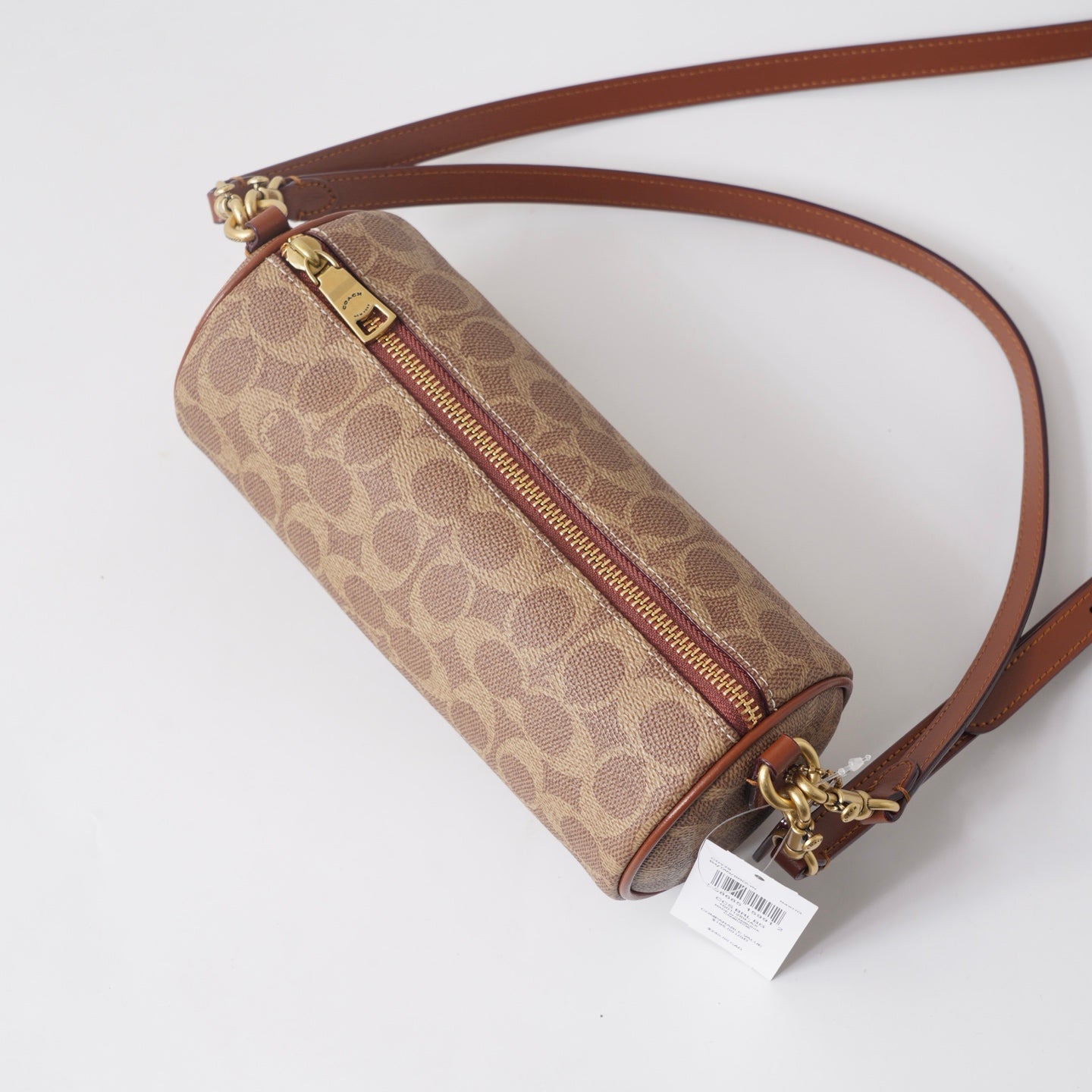 Sac Barrel en toile signature