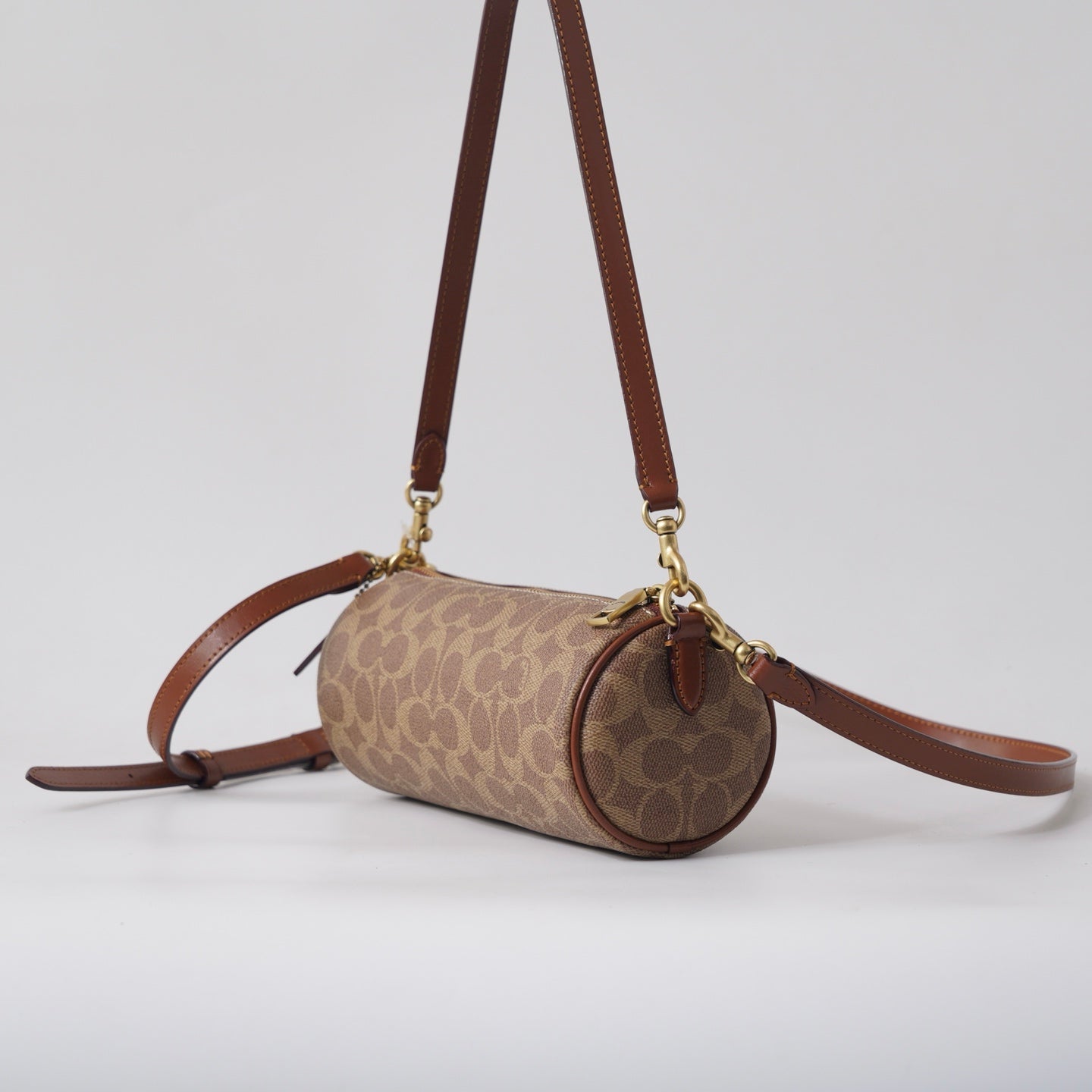 Sac Barrel en toile signature