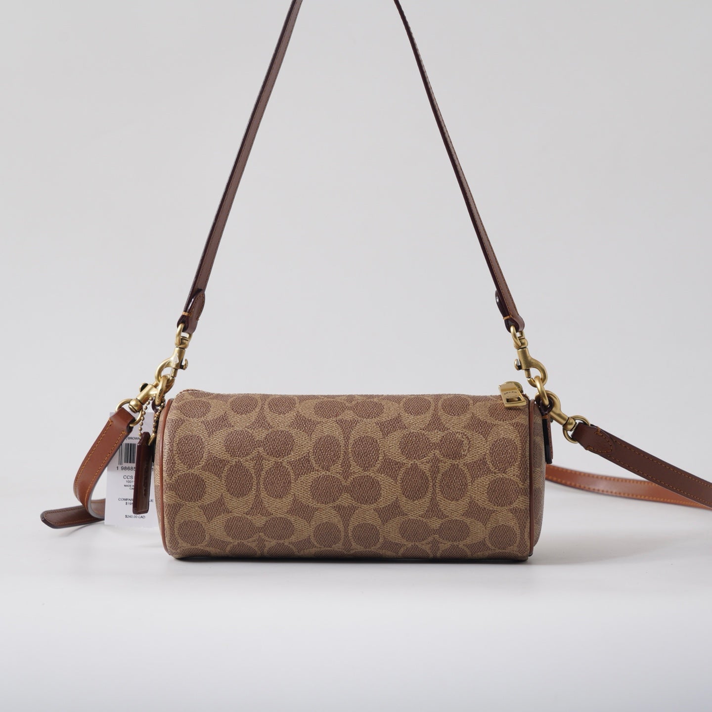 Sac Barrel en toile signature