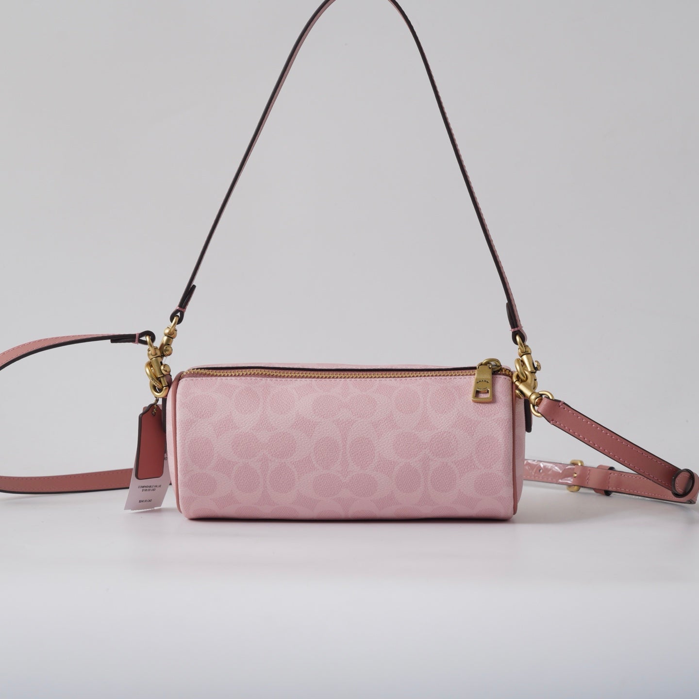 Sac Barrel En Toile Signature